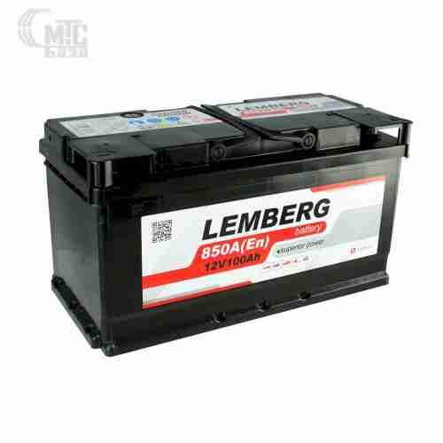Аккумулятор LEMBERG battery 6СТ-100 R LB100-0 Superior Power    850A  353x175x190 мм